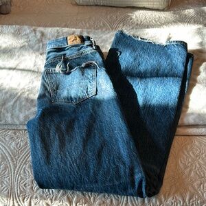 American Eagle ripped jeans size 2 long